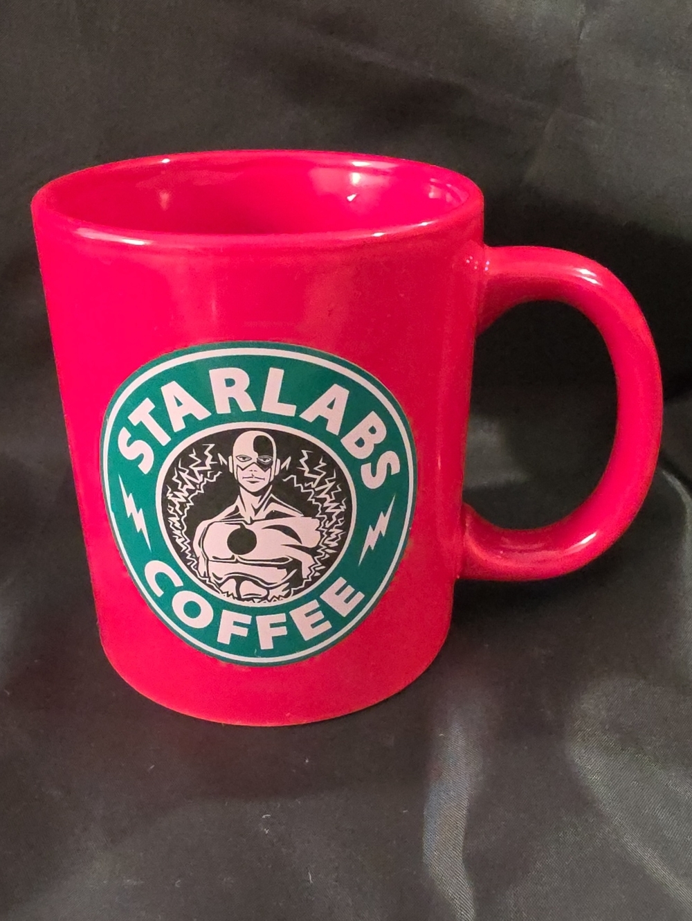 DC Comics The Flash STAR Labs Red Ceramic Coffee Mug, 11 Oz, Arrowverse Universe